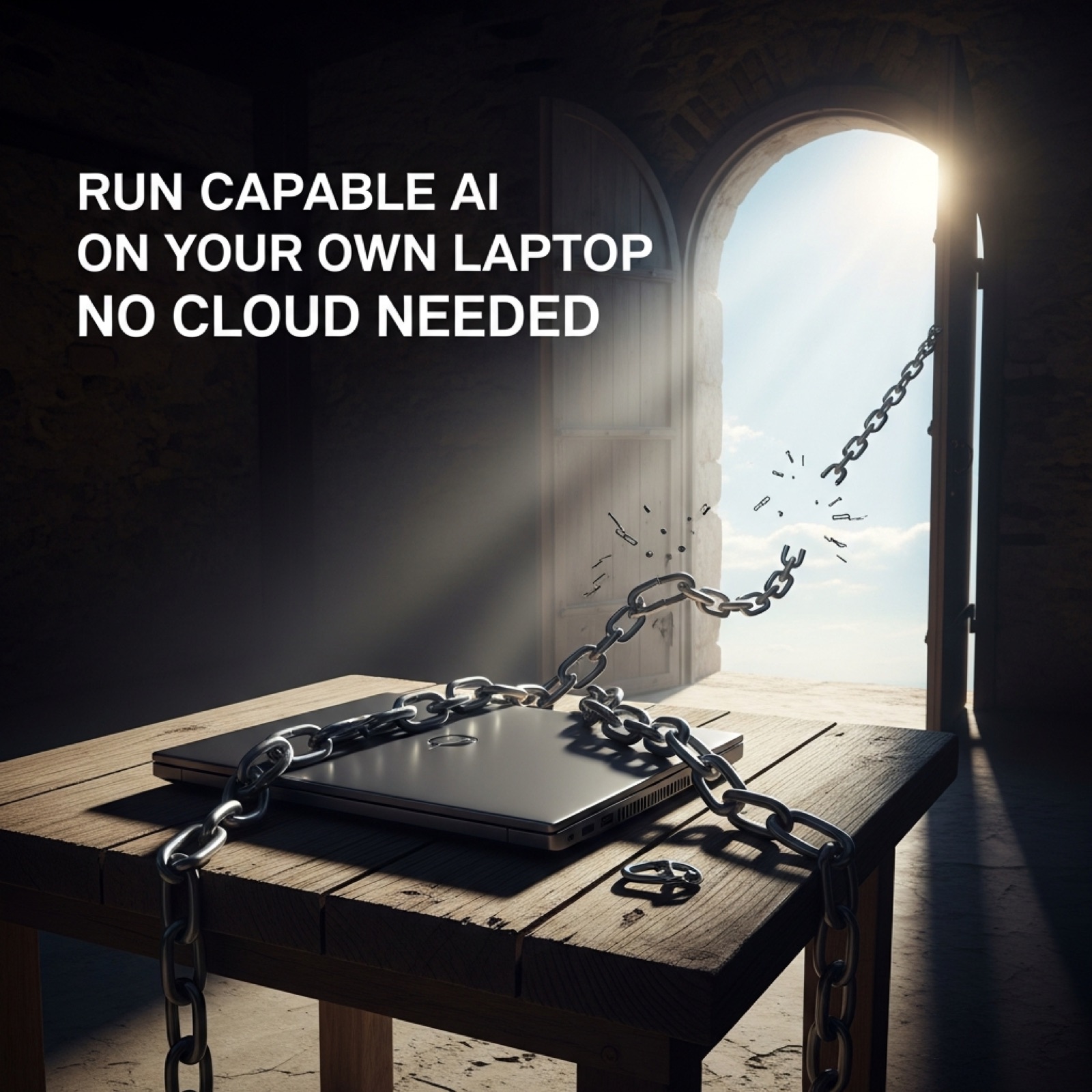 Run Capable AI on Your Own Laptop, No Cloud Needed